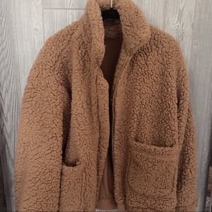 High Key by Emma Chamberlain Teddy Jacket!